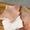 Frozen pork skin